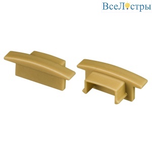Заглушка Arlight ARL-LINE-2308-F GOLD глухая 040001