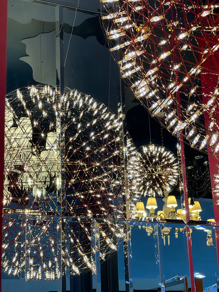подвесной светодиодный светильник loft it raimond 9027-61 gold