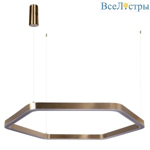 Подвесной светодиодный светильник Loft IT Titanium 10243L Gold