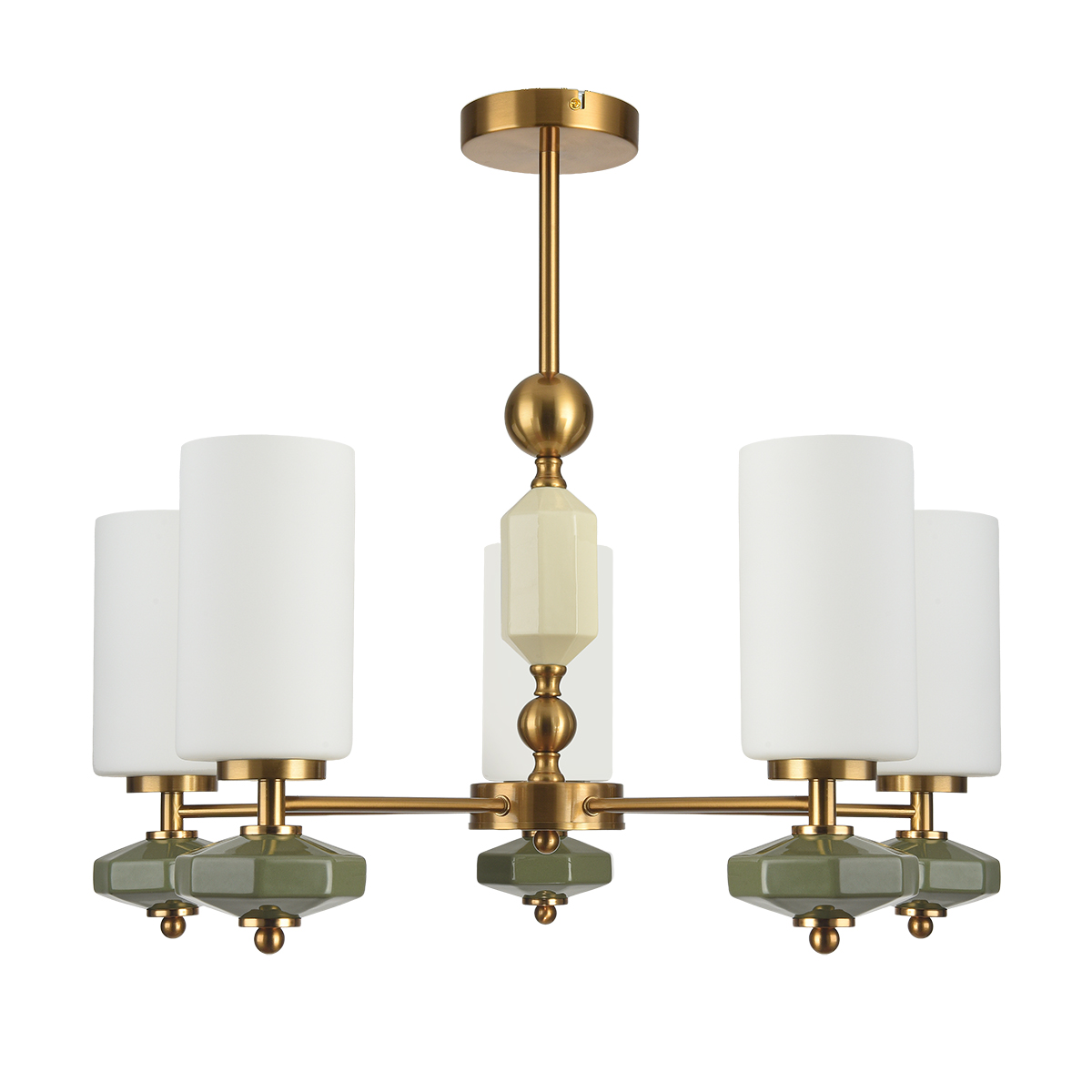 люстра на штанге lumion moderni mila 8427/5c