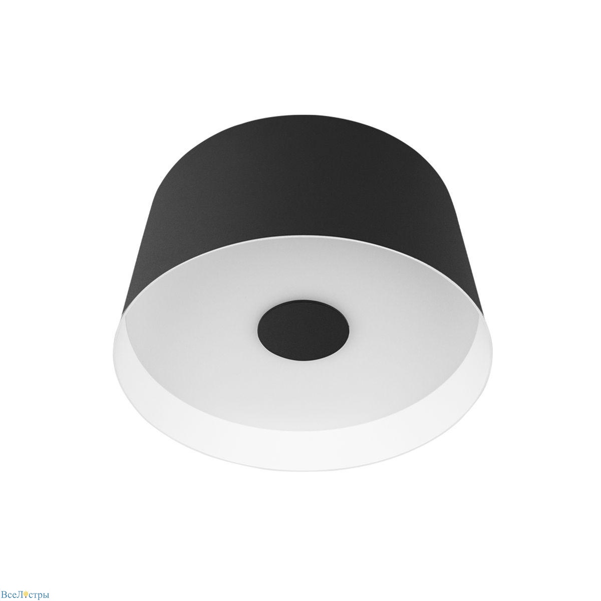 потолочный светодиодный светильник loft it duo 10360s black