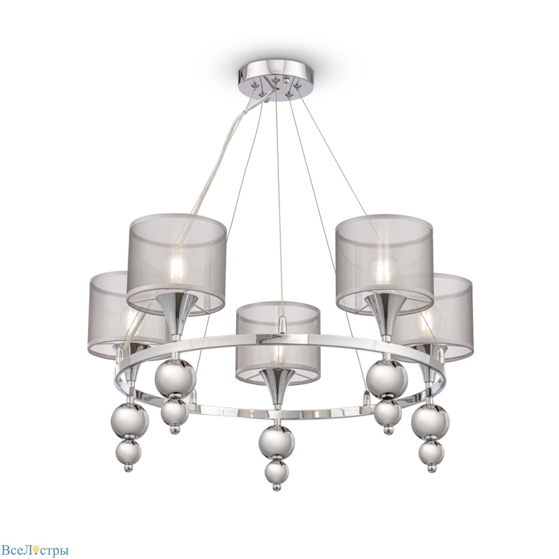 подвесная люстра freya lauren fr5093pl-05ch