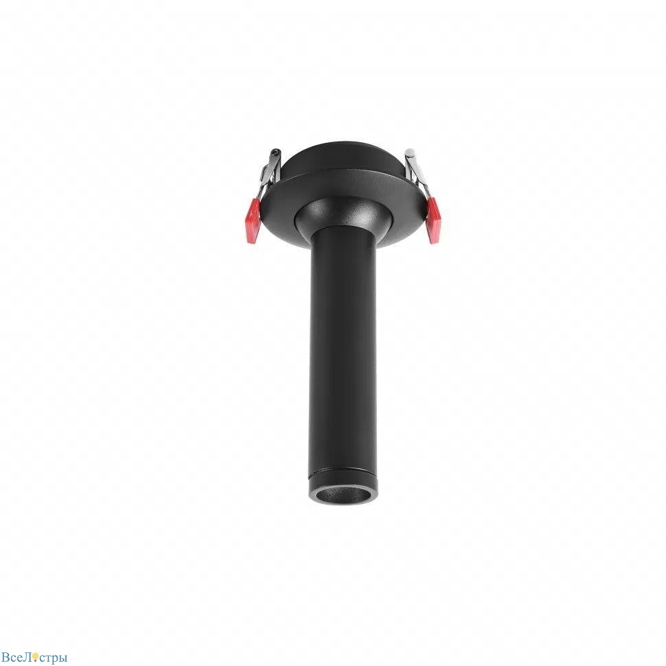 встраиваемый светодиодный спот iledex telescope 999.3w-100 bk