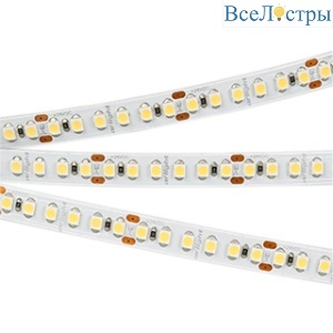 Светодиодная лента Arlight RT-A180-8mm 24V Warm3500 (14.4 W/m, IP20, 3528, 5m) 040549