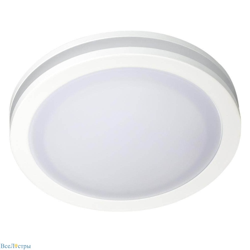 встраиваемый светильник arlight ltd-95sol-10w day white 017990