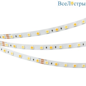 Светодиодная лента Arlight RT-B60-10mm 24V White-MIX (14.4 W/m, IP20, 5m) (Изменяемая ЦТ) 025213(2)