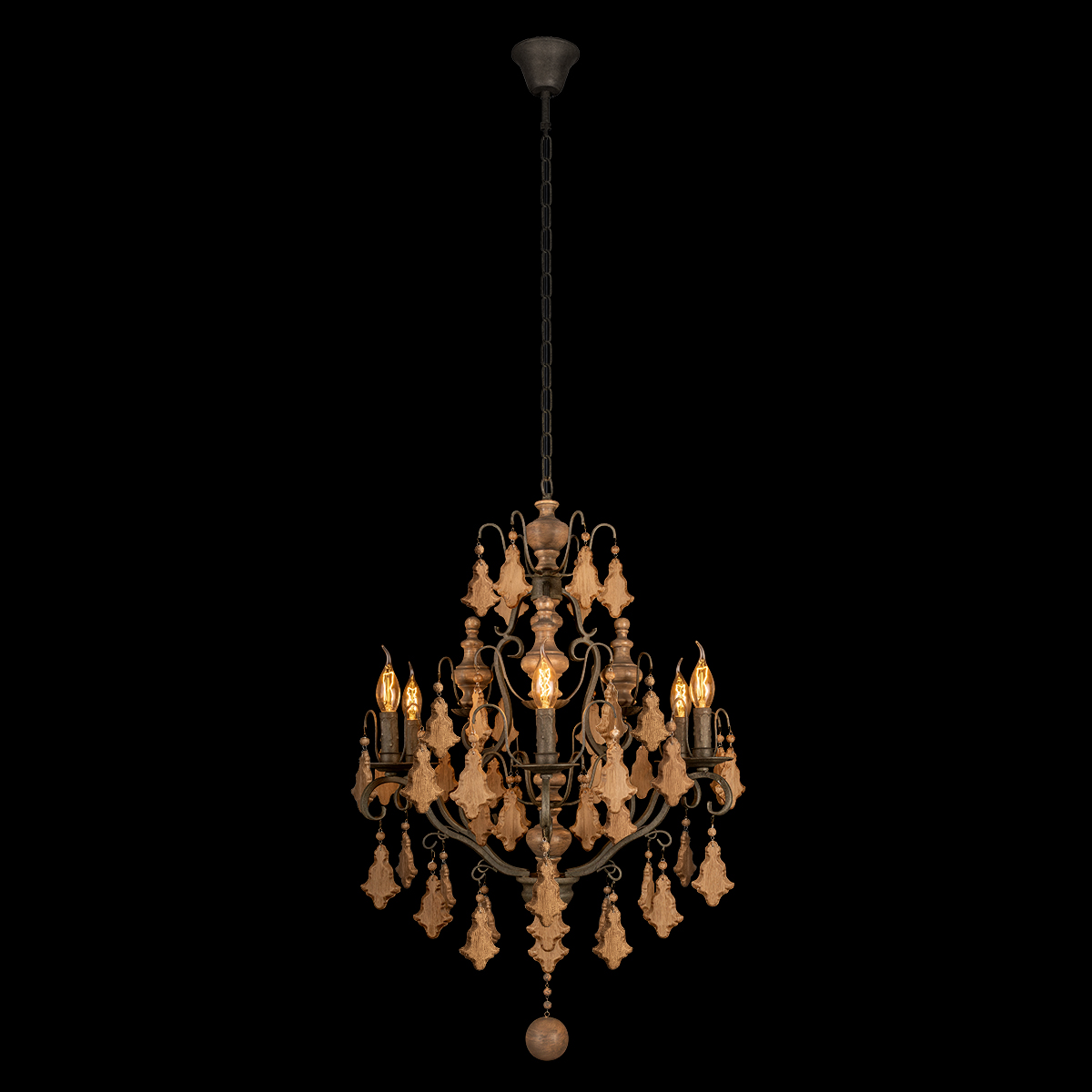 подвесная люстра loft it chateau 10559/6