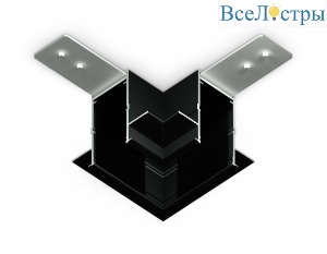 Коннектор угловой Ambrella Light Magnetic 220V GL1040
