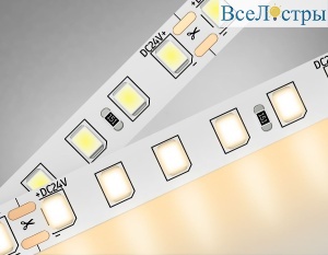 Светодиодная лента Ambrella Light LED Strip 24В 2835 10Вт/м 3000K 5м IP20 GS3101