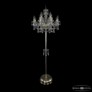 Торшер Bohemia Ivele Crystal 1411T2/8+4/195-170 G