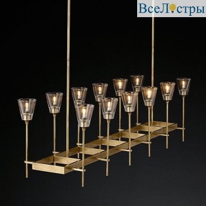 Подвесная люстра ImperiumLoft RH Torche De Verre 74929-22