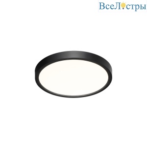 Настенно-потолочный светодиодный светильник Sonex Mitra Alfa Black 7660/18L