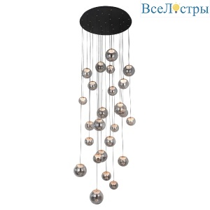 Каскадная люстра Modelux ML.2338.25 BK