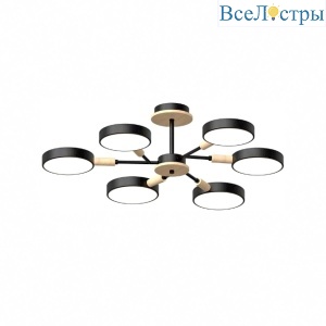 Люстра на штанге LED4U L3218-740 BK