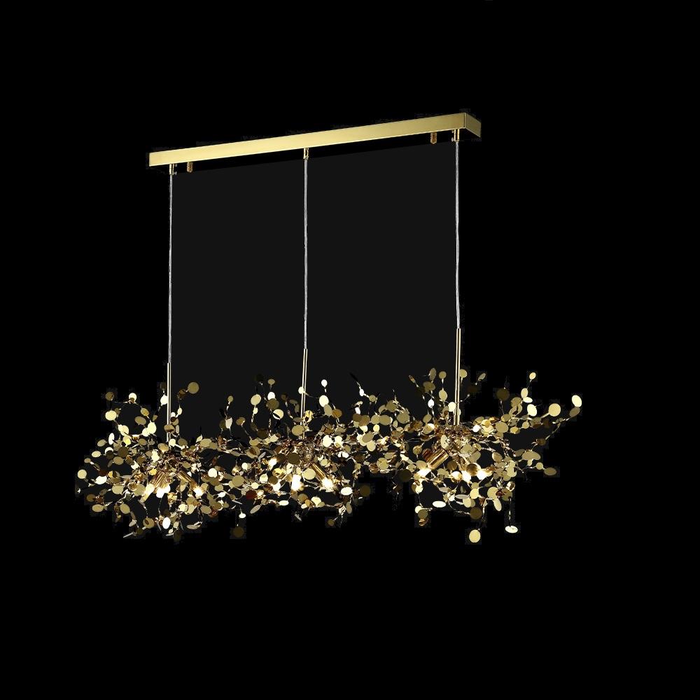подвесная люстра crystal lux garden sp3х3 l1200 gold
