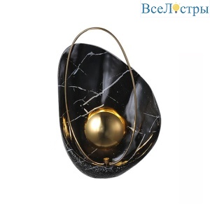 Настенный светильник Delight Collection Pearl 10265W/BL