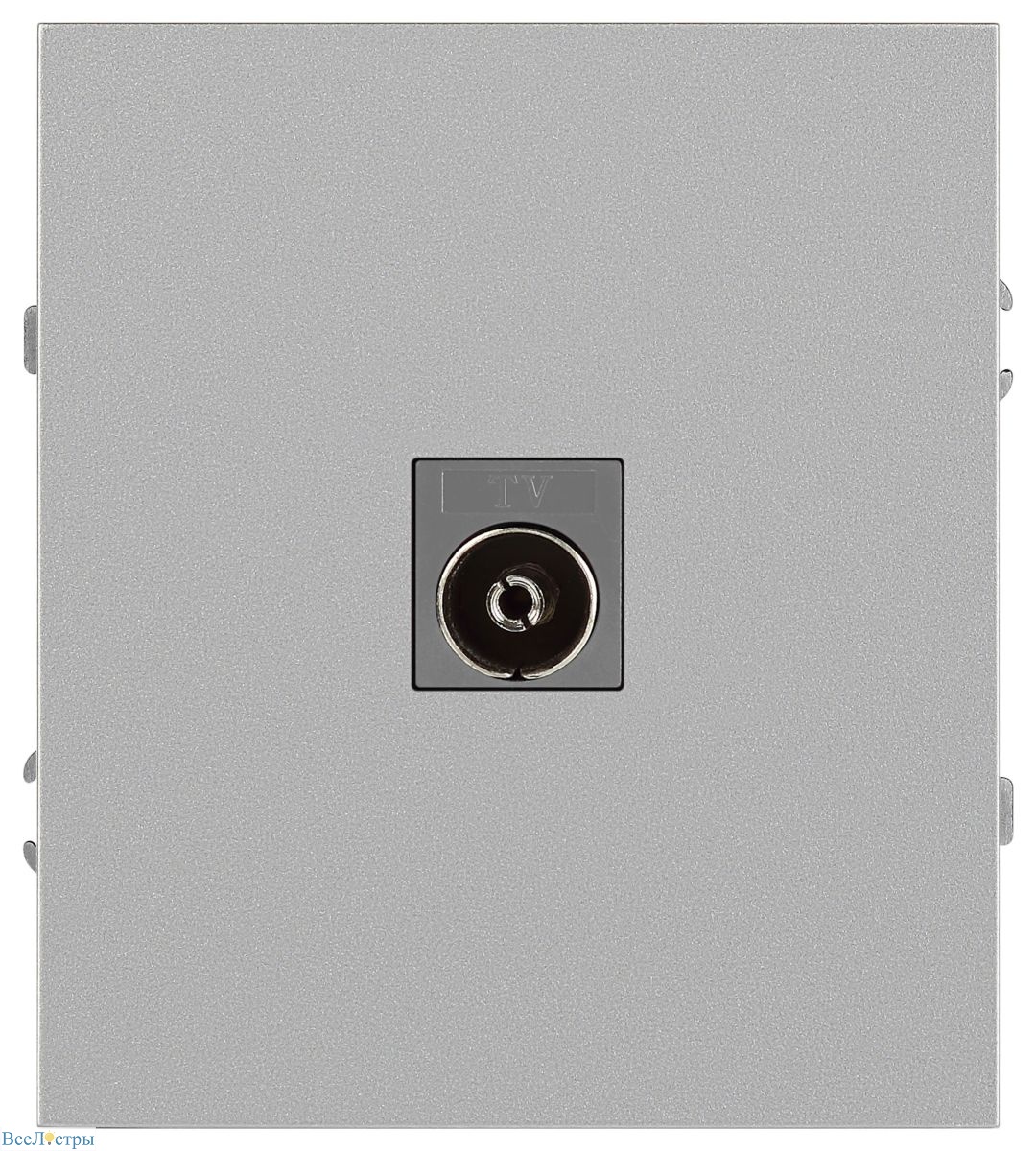 розетка эра arktik 16-3101-03 tv одиночная алюминий б0070466