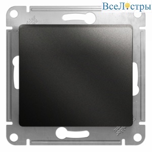 Переключатель перекрестный, сх.7, 10АХ Systeme Electric Glossa Антрацит GSL000771