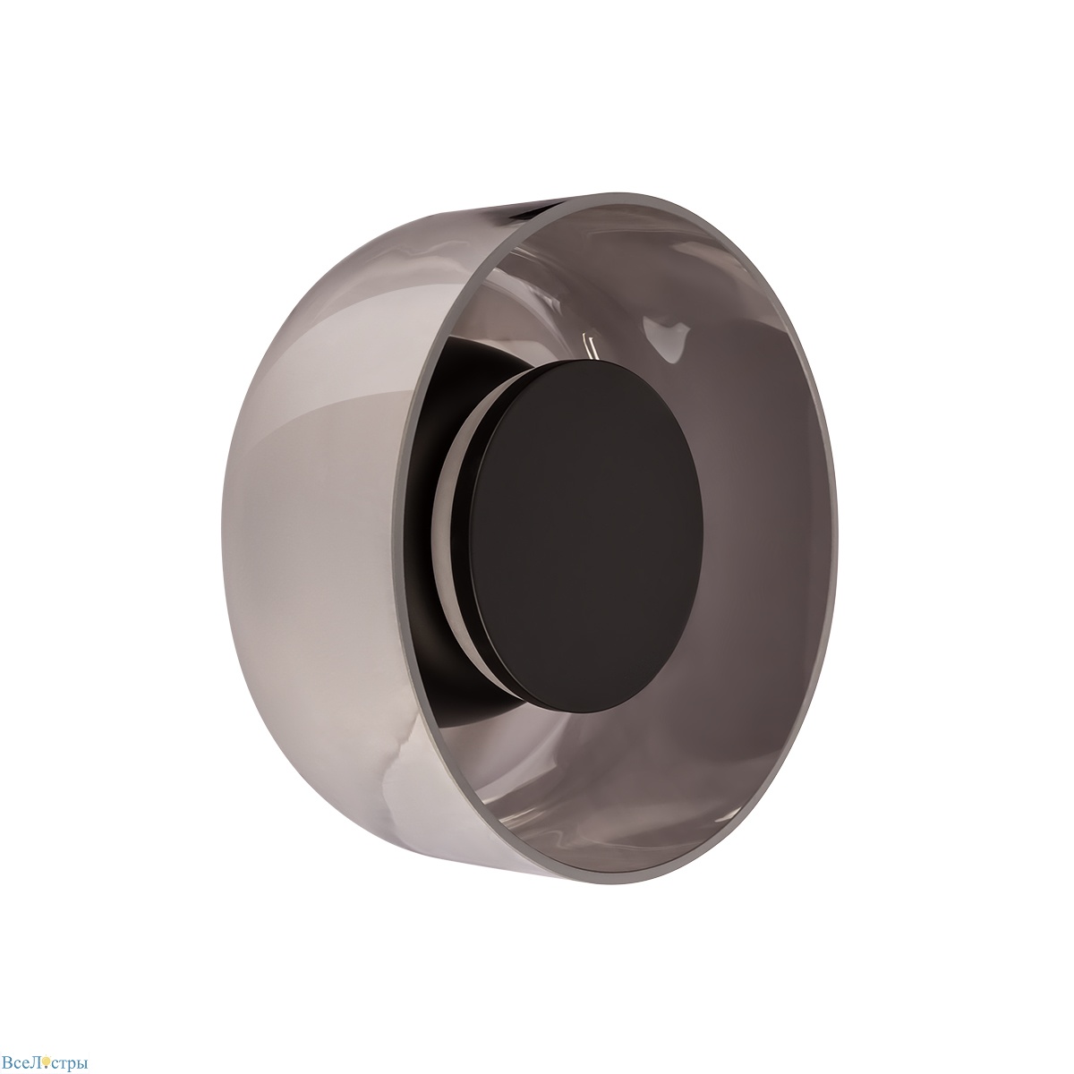 настенный светильник loft it totem 10466w smoke black