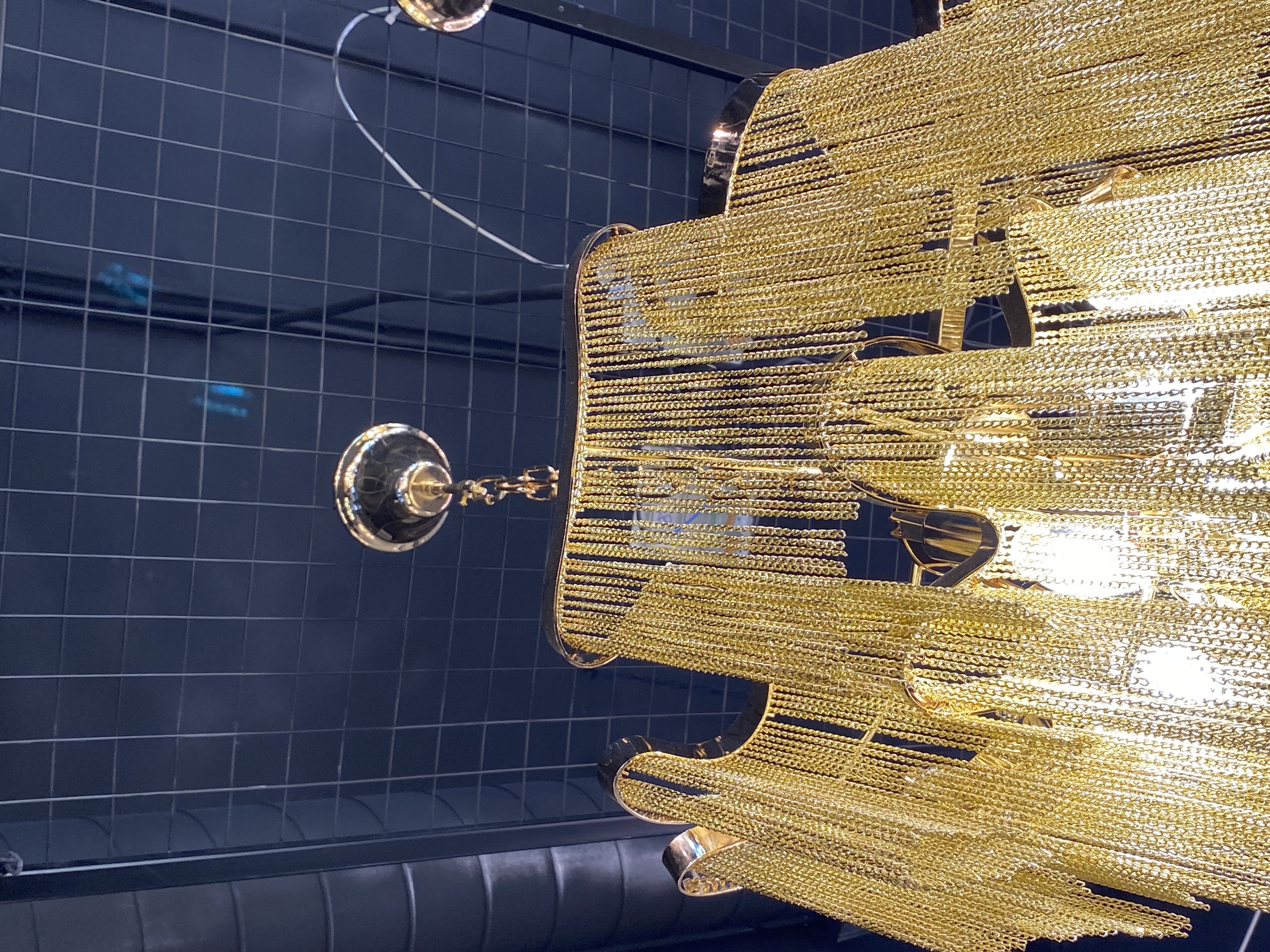 подвесная люстра loft it stream 10208/1400r gold