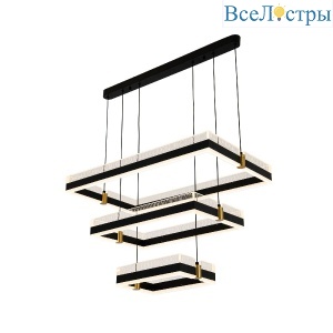 Подвесная люстра LED4U L7800-700 BK