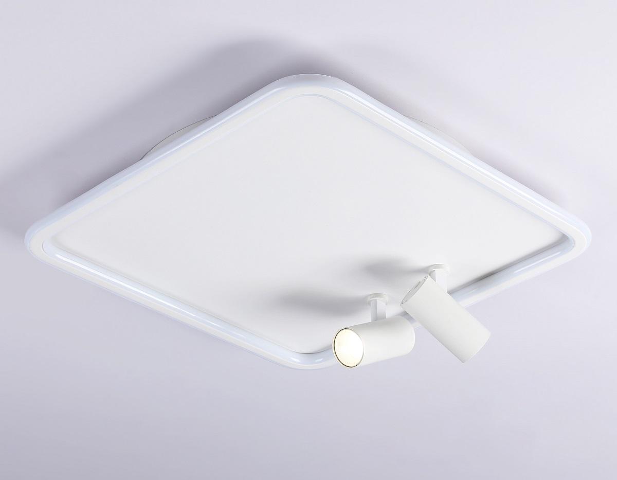 потолочный светодиодный светильник ambrella light comfort linetech fl5114
