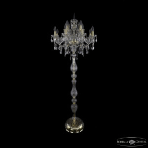 Торшер Bohemia Ivele Crystal 1415T1/8+4/200-165 G