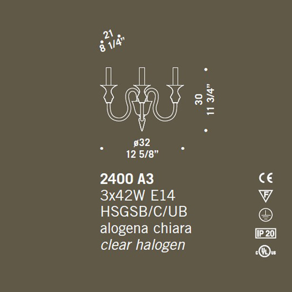 бра 2400 a3