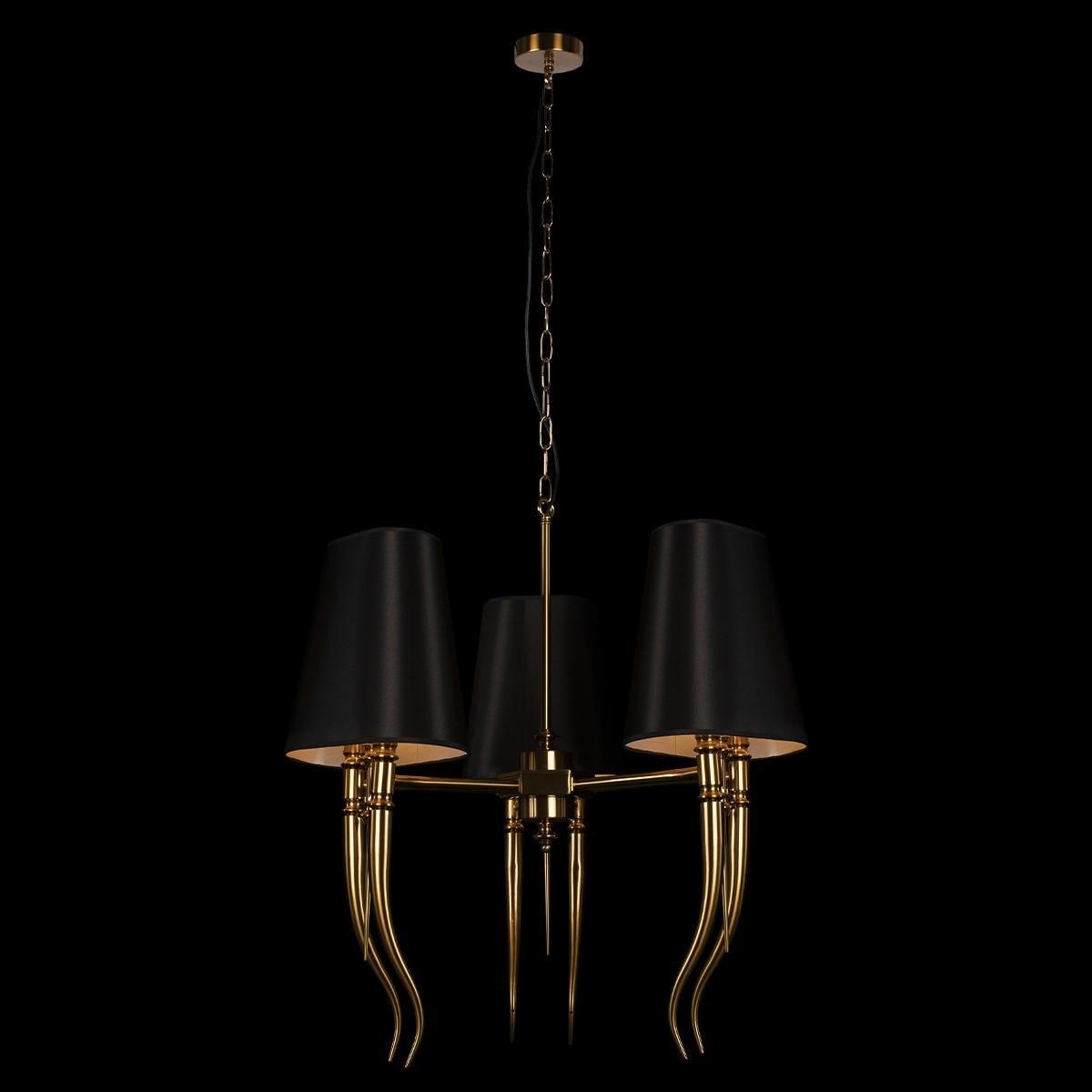 подвесная люстра loft it brunilde 10207/6 gold