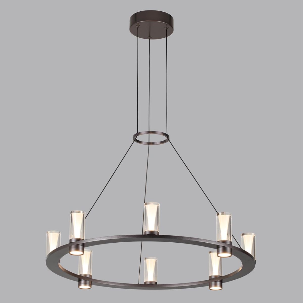 подвесная люстра odeon light hightech defance 7143/55l