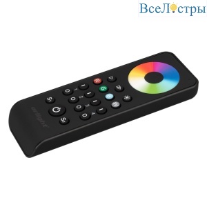 Пульт Arlight Smart-R43-RGBW Black (4 зоны, 2.4G) 031939