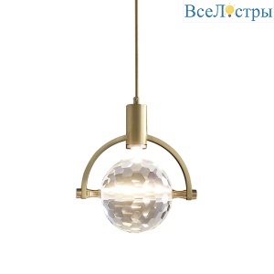 Подвесной светильник DeLight Collection 2121 2121P/A brass/clear