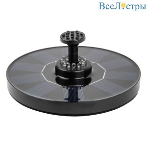 Садовый светильник на солнечной батарее Uniel USL-S-825/PT180 RGB FOUNTAIN UL-00011598