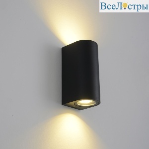 Уличный настенный светильник Crystal Lux CLT 527W2 BL