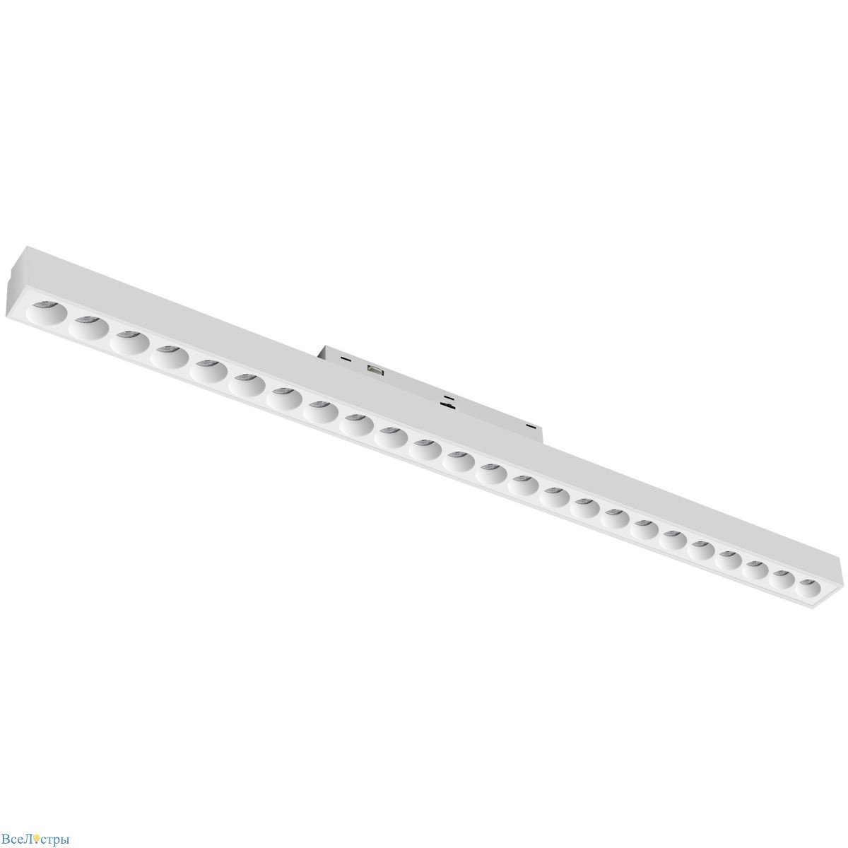 трековый однофазный светильник направленного света lightstar uno cct 259206cct