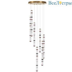 Каскадная люстра Odeon Light L-Vision Collier 5455/210L