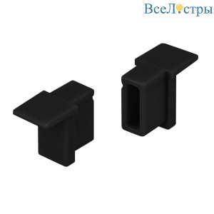 Заглушка Arlight SL-MINI-6-H9 BLACK глухая 044088