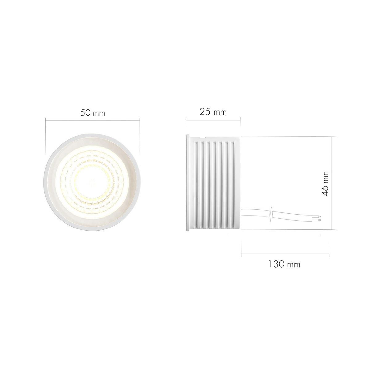 светодиодный модуль denkirs slim led dk3000-8w dim