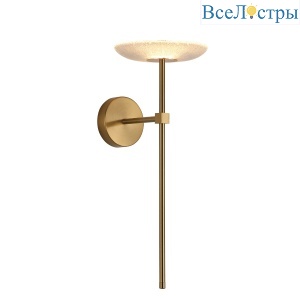 Бра Delight Collection OB2415-1G gold/clear