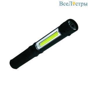 Ручной светодиодный фонарь Gauss от батареек 90х25 200 лм GF109