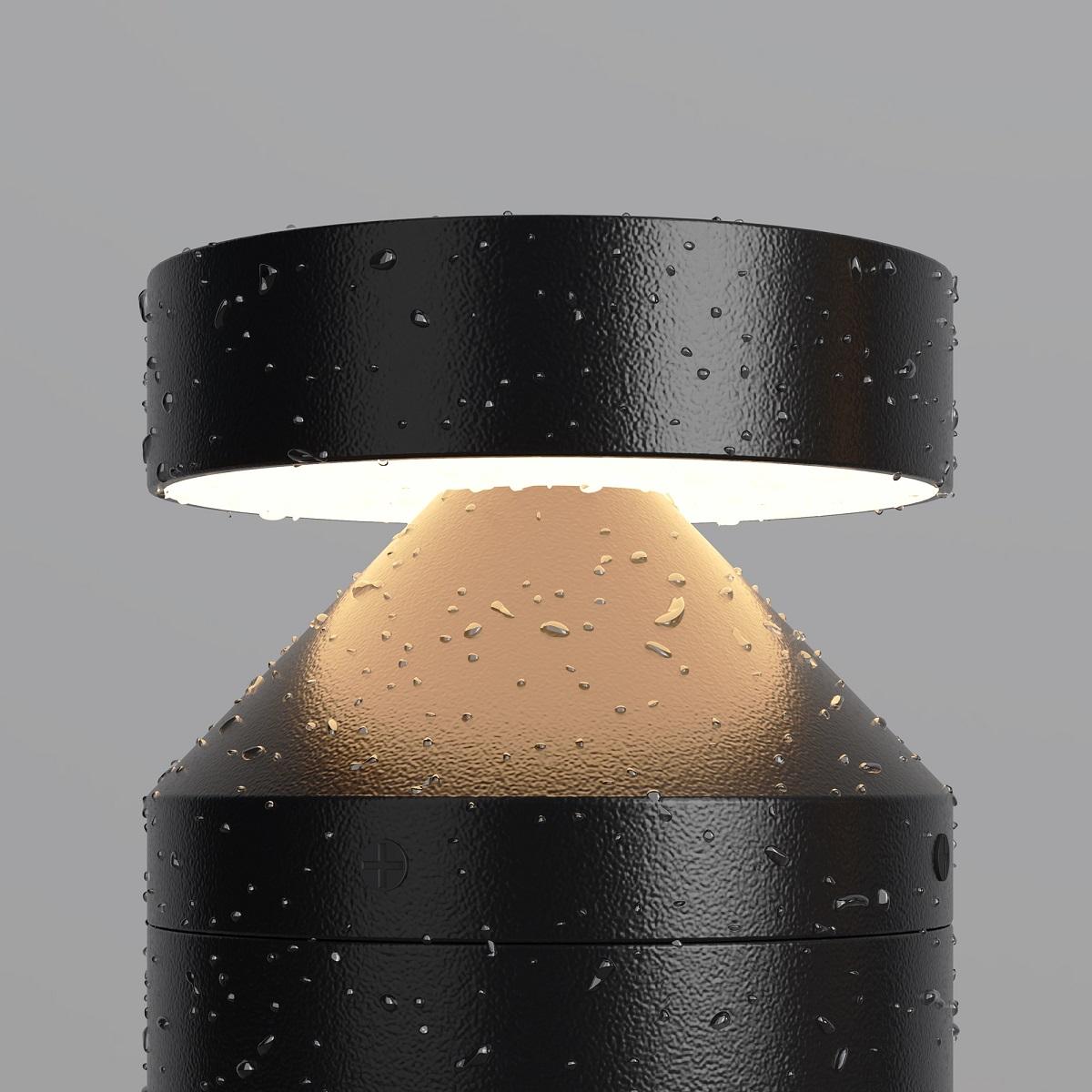 ландшафтный светодиодный светильник maytoni outdoor olten o591fl-l12gf3k
