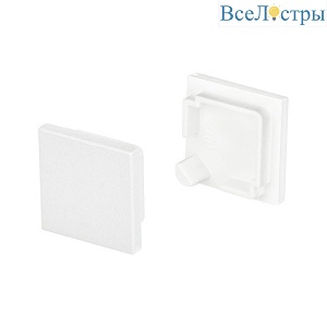 Заглушка Arlight SL-KANT-H16 SQUARE WHITE глухая 037550