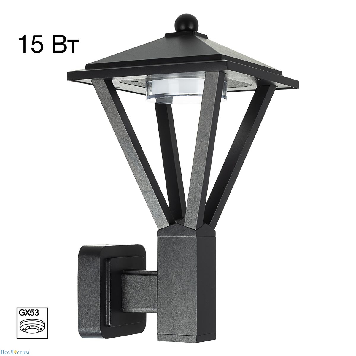уличный настенный светильник citilux genox clu12w