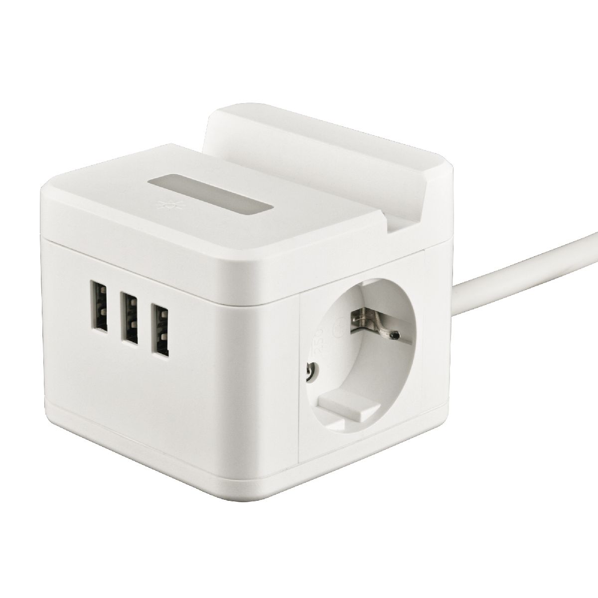 удлинитель uniel s-gcd2-1,5sbuh white ul-00011251