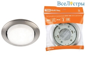 Встраиваемый светильник TDM Electric СВ 01-06 SQ0359-0060