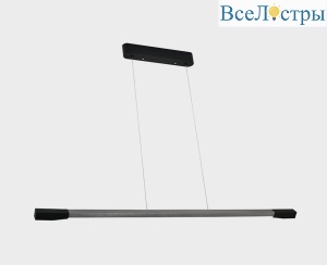 Линейный подвесной светильник Italline IT013-6020 black/silver 3000K