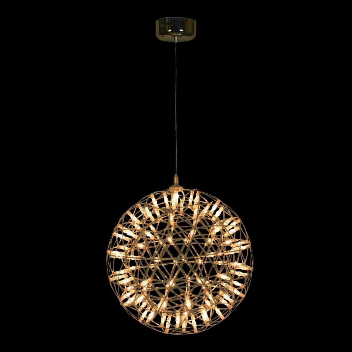подвесной светодиодный светильник loft it raimond 9027-43 gold
