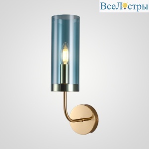 Бра ImperiumLoft Agne Blue Glass Tube 100322-22