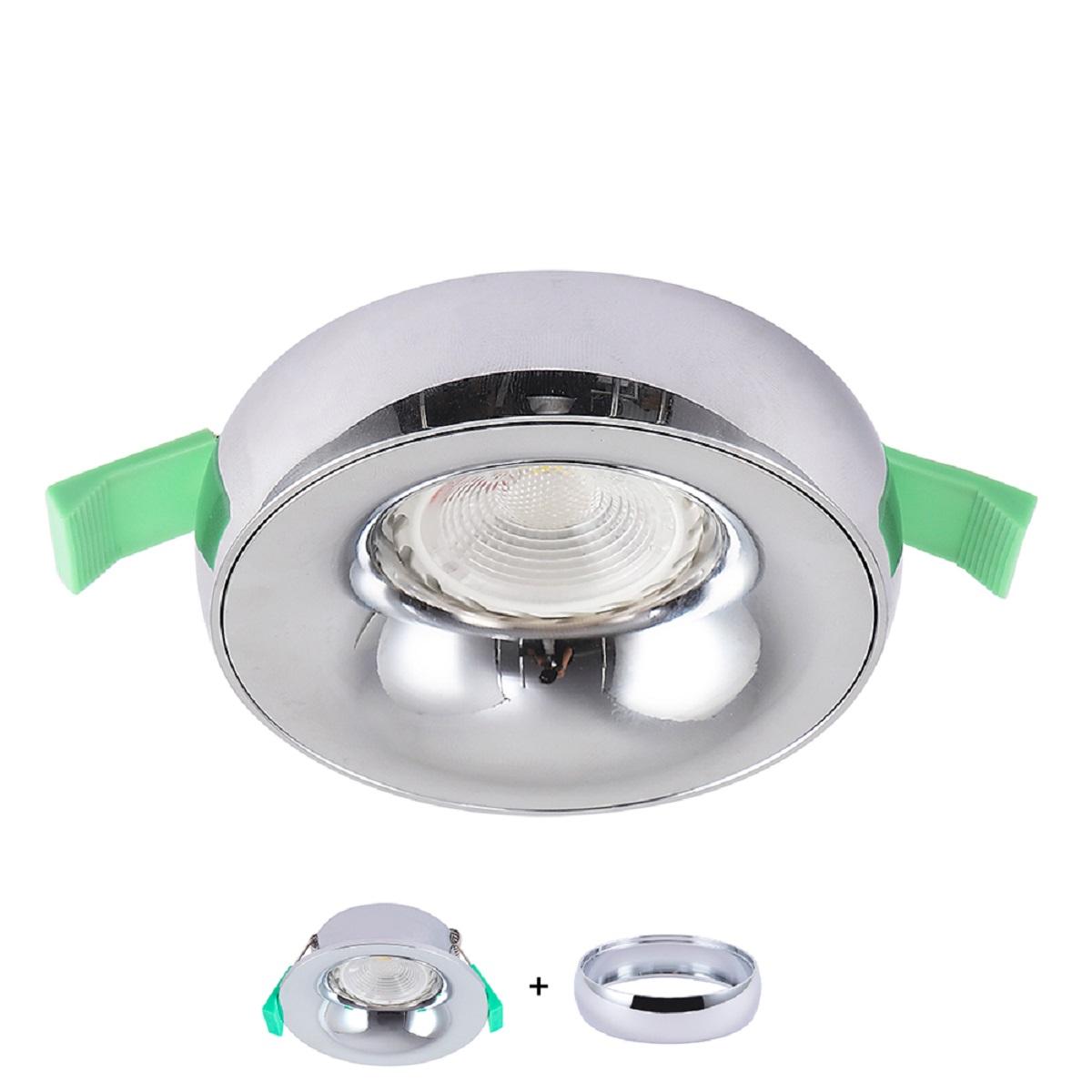 встраиваемый светильник crystal lux clt 004c1 ch