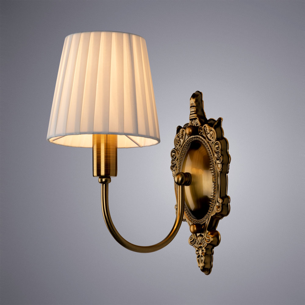 бра arte lamp gracie a7301ap-1pb